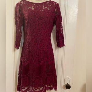 Stunning Lace Flapper Dress